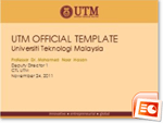 PowerPoint Template : UTM-Official | UTM Academic Leadership (UTMLead)