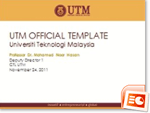 PowerPoint Template : UTM-Official | UTM Academic Leadership (UTMLead)